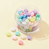 120Pcs Opaque Acrylic Beads SACR-FS0001-16-1