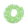Transparent Glass Beads Strands EGLA-A044-T8mm-MB09-3
