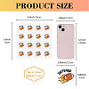 8 Sheets Plastic Waterproof Self-Adhesive Picture Stickers DIY-WH0428-026-2