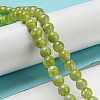 Dyed Natural White Jade Beads Strands G-F764-01A-2