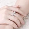 Simple Fashion Brass Wide Band Rings RJEW-BB00409-02-5