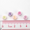 Initial Acrylic Beads X-PL085-4