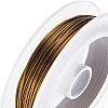 Round Copper Wire for Jewelry Making CWIR-WH0001-0.8mm-01-1