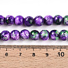 Baking Paint Glass Beads X1-DGLA-N003-8mm-A07-5