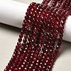 Natural Malaysia Jade Bead Strands G-A147-4mm-A09-1