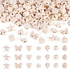 140Pcs 7 Styles Synthetic Howlite Beads G-TA0002-66-1