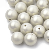 Spray Painted Style Acrylic Beads MACR-T010-10mm-04-1