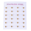 304 Stainless Steel Stud Earrings EJEW-H350-01G-B-3