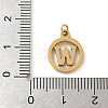 304 Stainless Steel Charms
with Jump Ring STAS-R001-02G-W-2