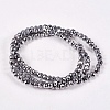 Electroplate Non-magnetic Synthetic Hematite Beads Strands G-J160-C-01-2