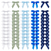 60Pcs 5 Styles Polyester Bowknot Wire Twist Ties DIY-ME0002-56B-1