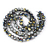 Electroplate Glass Beads Strands EGLA-A034-J6mm-S06-A-2