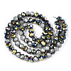 Electroplate Glass Beads Strands EGLA-A034-J6mm-S06-A-2