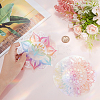 Gorgecraft 2Pcs 2 Styles PET Rainbow Window Clings Stickers DIY-GF0007-64-3