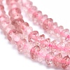 Natural Strawberry Quartz Beads Strands G-F686-32-3