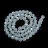 Imitation Jade Glass Beads Stands EGLA-A035-J8mm-D06-3