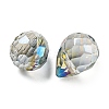 Electroplated Glass Beads EGLA-K062-01A-HP02-2
