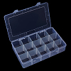 Plastic Bead Storage Containers CON-PA0001-03-7