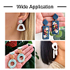 2Pcs 2 Style Trapezoid & Rectangle & Teardrop & Square ABS Plastic Plasticine Tools DIY-TA0005-58-8