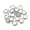 Alloy Cabochon Connector Settings PALLOY-A13117-AS-NR-2