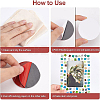 Hot Melting Acrylic Pre-cut Double Sided Acrylic Adhesive Dots Foam Tape DIY-WH0096-40-4