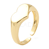 Brass Cuff Rings RJEW-G013-05G-2