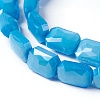Electroplate Glass Beads Strands EGLA-J108A-E27-1