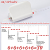 Mini Plastic 6-Hole Punch AJEW-WH0083-64A-7