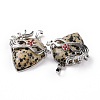 Natural Dalmatian Jasper Pendants G-P496-02P-06-3