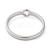 Non-Tarnish 304 Stainless Steel Finger Rings RJEW-E164-11P-8-3