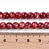 Baking Paint Glass Beads Strands DGLA-N003-6mm-A02-4