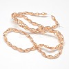 Electroplate Crystal Glass Rice Beads Strands EGLA-F042-A02-3