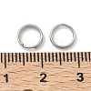 Tarnish Resistant 304 Stainless Steel Split Rings STAS-E010-7x0.6mm-2-3