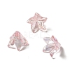 Transparent Acrylic Bead Caps OACR-H016-05H-1
