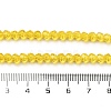 Transparent Glass Beads Strands EGLA-A035-T4mm-D03-5