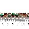 Christmas Theme Crackle Glass Beads Strands CCG-C002-8mm-04-4