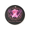 Breast Cancer Pink Awareness Ribbon Style 201 Stainless Steel Pendants STAS-J041-03C-1