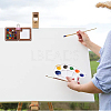 2Pcs 2 Styles Wood Magnetic Flip Top Paintbox AJEW-DC0001-26-7