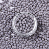 Frosted Colours Glass Beads SEED-S040-03A-06-2
