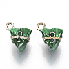 Chinese Style Alloy Charms X-ENAM-S119-024-1