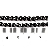 Natural Black Spinel Beads Strands X-G-F770-B01-01-5