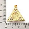 Real 18K Gold Plated Brass Pendants KK-L209-007G-03-3