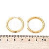 Ion Plating(IP) 304 Stainless Steel Huggie Hoop Earrings EJEW-O087-07B-5