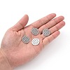 Non-Tarnish 201 Stainless Steel Sacred Geometric Pendants STAS-S105-JN899-1-5