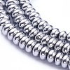 Non-magnetic Synthetic Hematite Beads Strands G-G826-02P-4mm-3