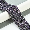 Natural Sugilite Beads Strands G-A092-G04-01-2