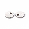Non-Tarnish 201 Stainless Steel Stamping Blank Tag Pendants STAS-T058-6mm-P-3