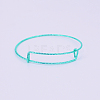 Adjustable Iron Bangle Making BJEW-TAC0004-02J-2