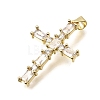 Brass Pave Cubic Zirconia Pendants CU-CBAE7DF-11G-D02-2