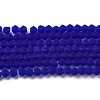 Imitate Austrian Crystal Frosted Glass Beads Strands EGLA-A039-T2mm-MD06-1